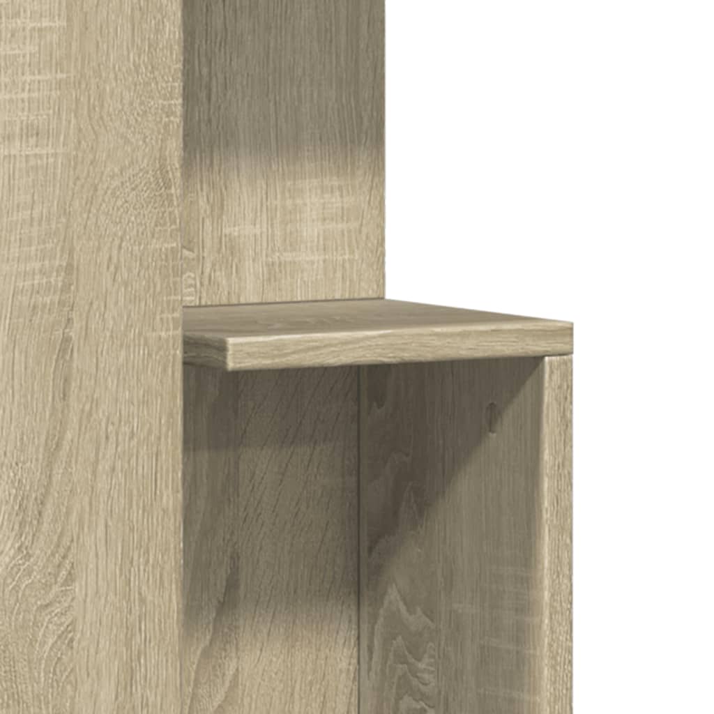 Side Table Sonoma Oak 35x35x60 cm Engineered Wood