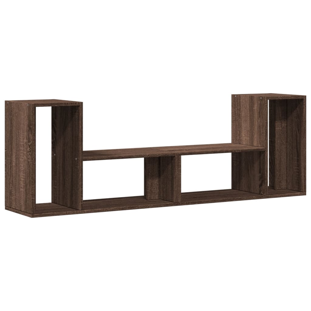 TV Cabinets 2 pcs Brown Oak 75x30x50 cm Engineered Wood