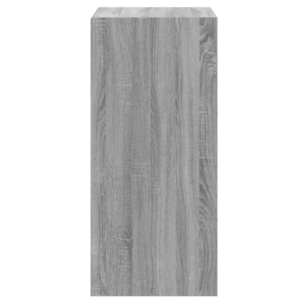 Wardrobe Grey Sonoma 77x48x102 cm Engineered Wood