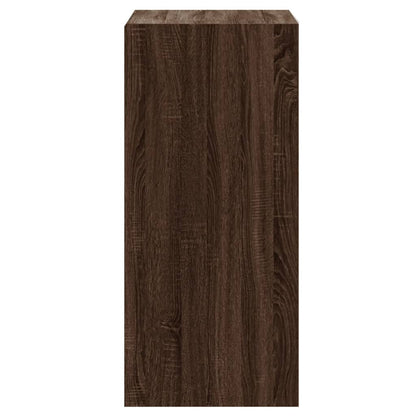 Wardrobe Brown Oak 77x48x102 cm Engineered Wood