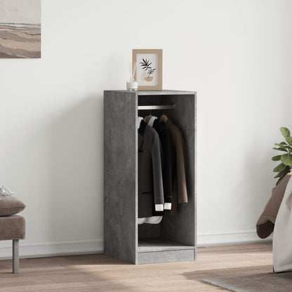 Wardrobe Concrete Grey 48x41x102 cm Engineered Wood