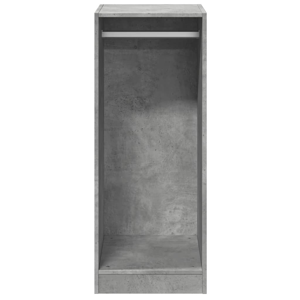 Wardrobe Concrete Grey 48x41x102 cm Engineered Wood