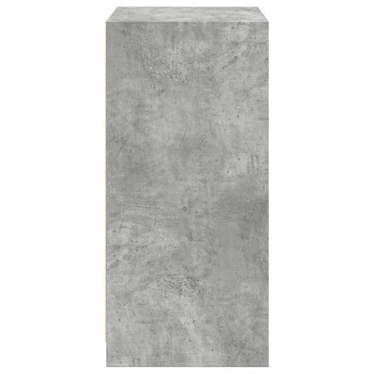 Wardrobe Concrete Grey 48x41x102 cm Engineered Wood