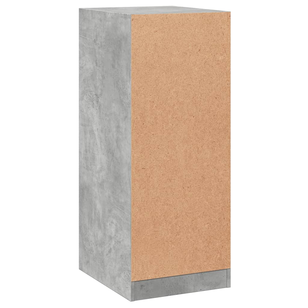 Wardrobe Concrete Grey 48x41x102 cm Engineered Wood