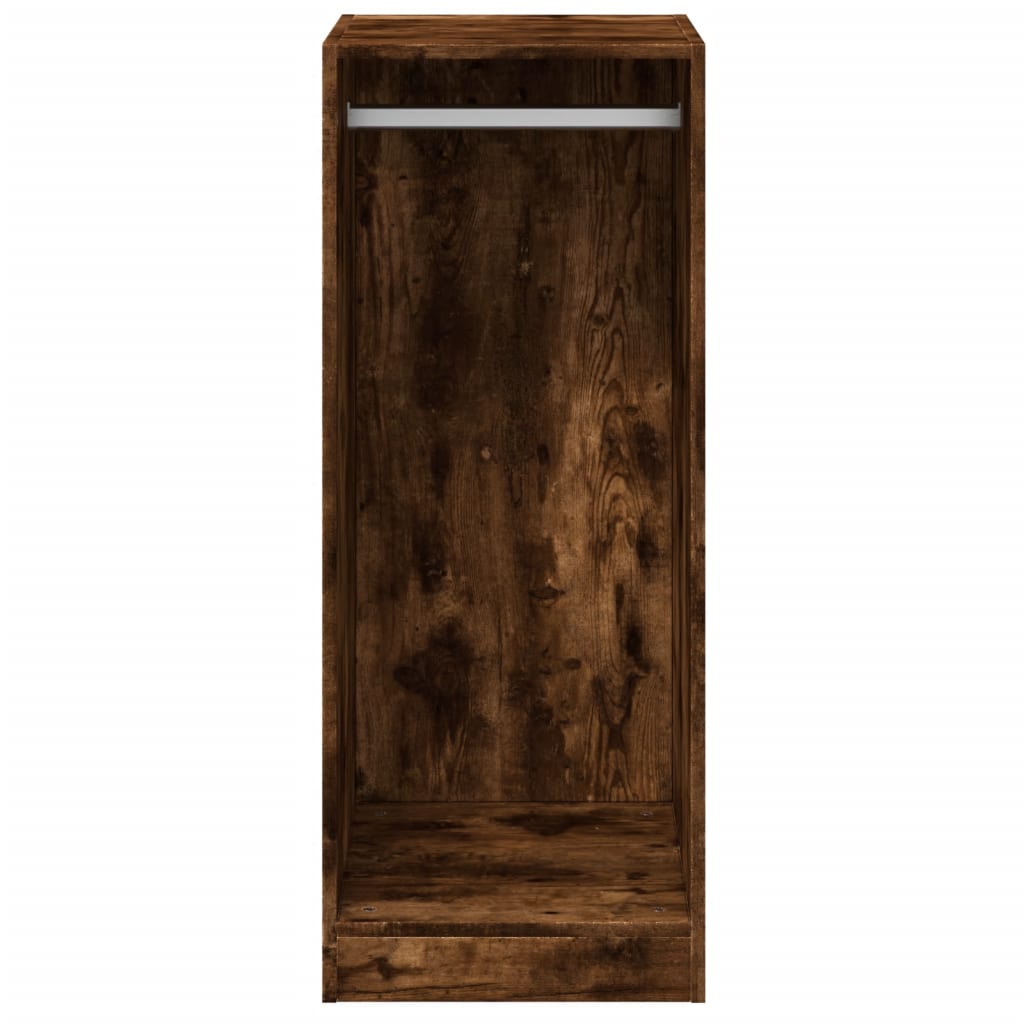 Wardrobe Smoked Oak 48x41x102 cm Engineered Wood