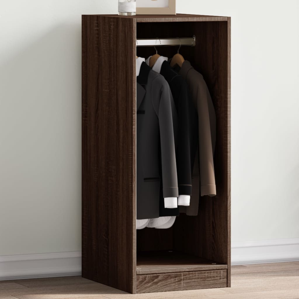 Wardrobe Brown Oak 48x41x102 cm Engineered Wood