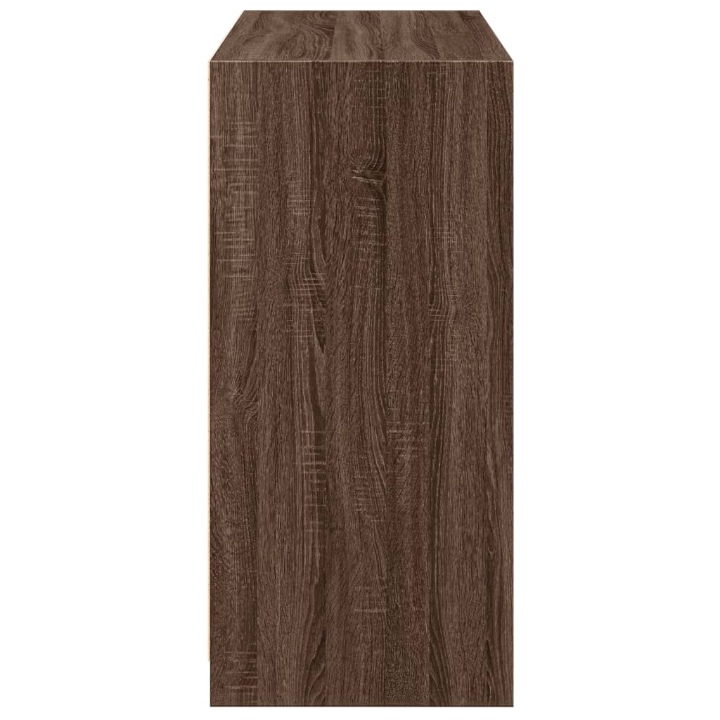 Wardrobe Brown Oak 77x48x102 cm Engineered Wood