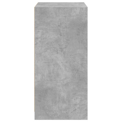 Wardrobe Concrete Grey 48x41x102 cm Engineered Wood