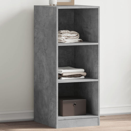 Wardrobe Concrete Grey 48x41x102 cm Engineered Wood