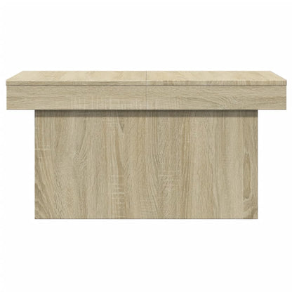 Coffee Table Sonoma Oak 80x55x40 cm Engineered Wood