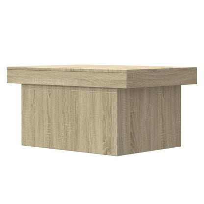 Coffee Table Sonoma Oak 80x55x40 cm Engineered Wood