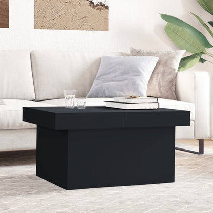 Coffee Table Black 100x55x40 cm Engineered Wood