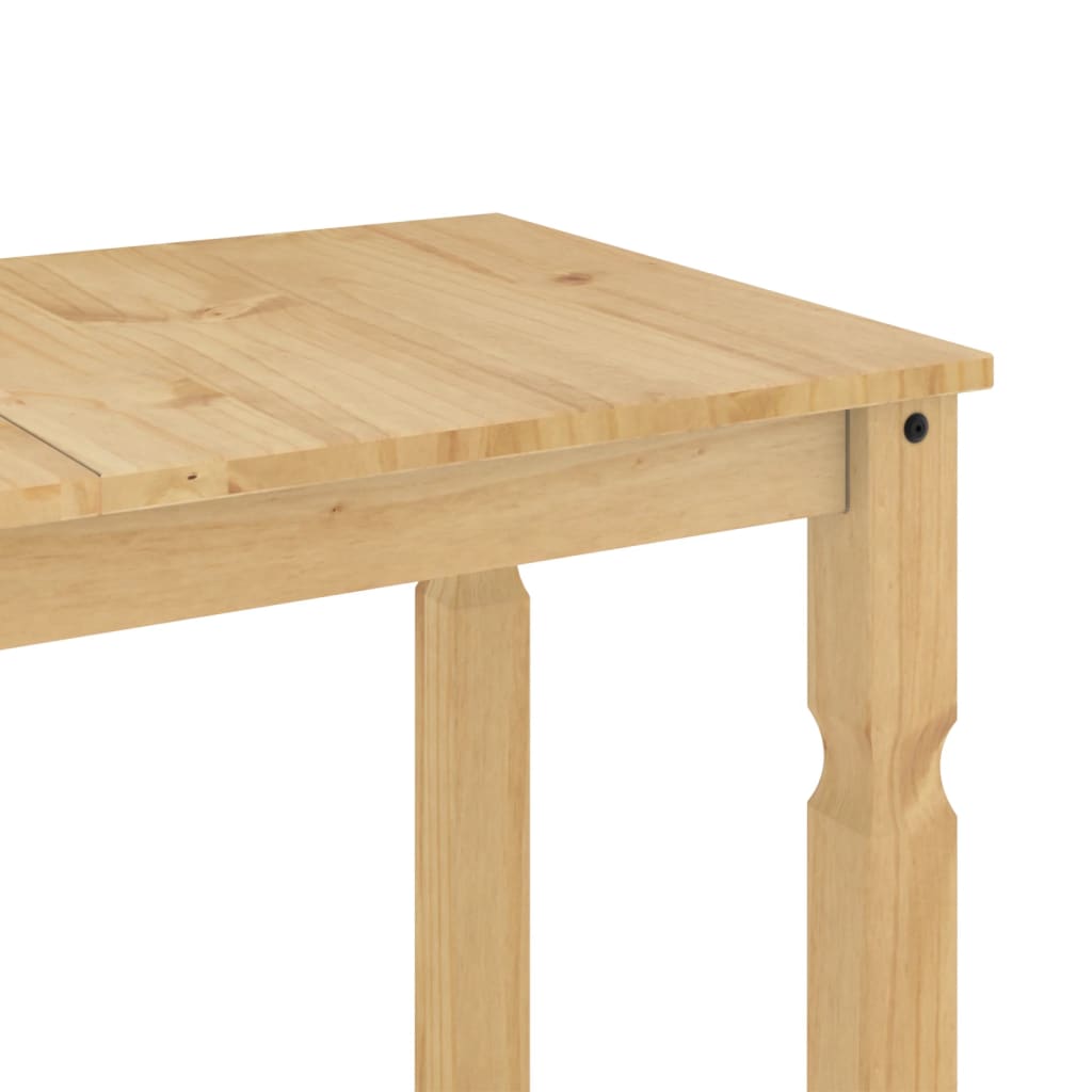 Dining Table Corona 112x60x75 cm Solid Wood Pine