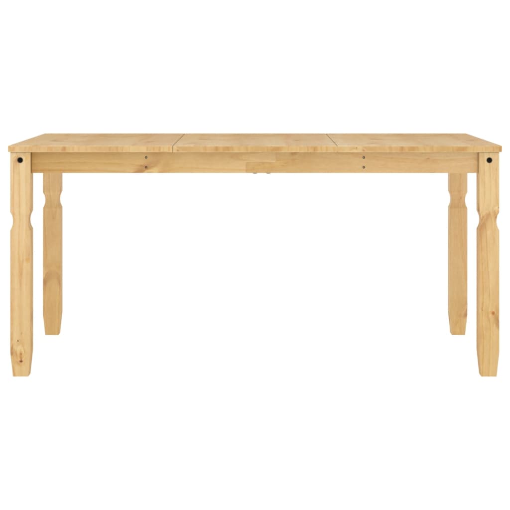 Dining Table Corona 160x80x75 cm Solid Wood Pine