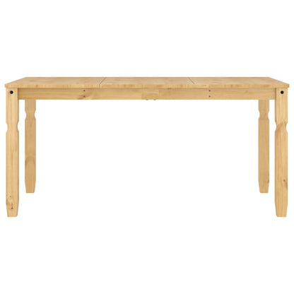 Dining Table Corona 160x80x75 cm Solid Wood Pine