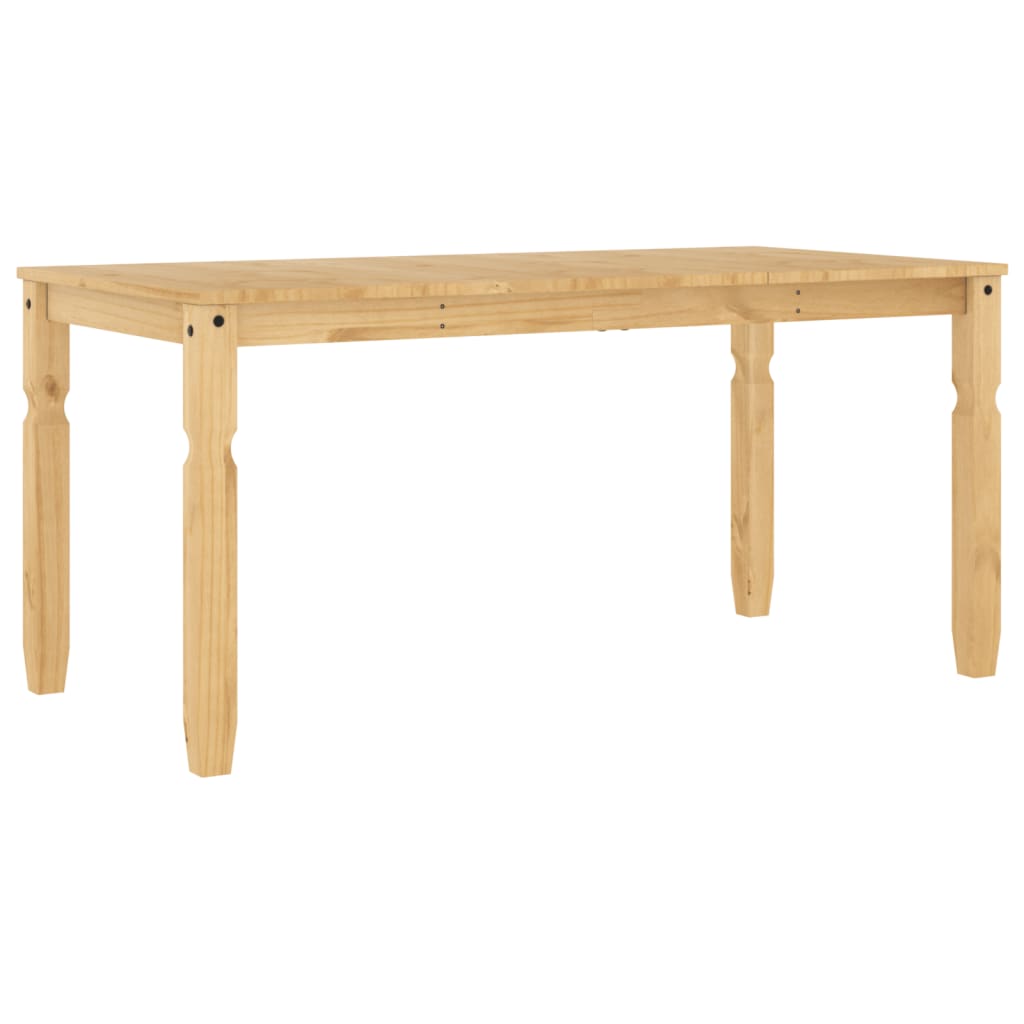 Dining Table Corona 160x80x75 cm Solid Wood Pine