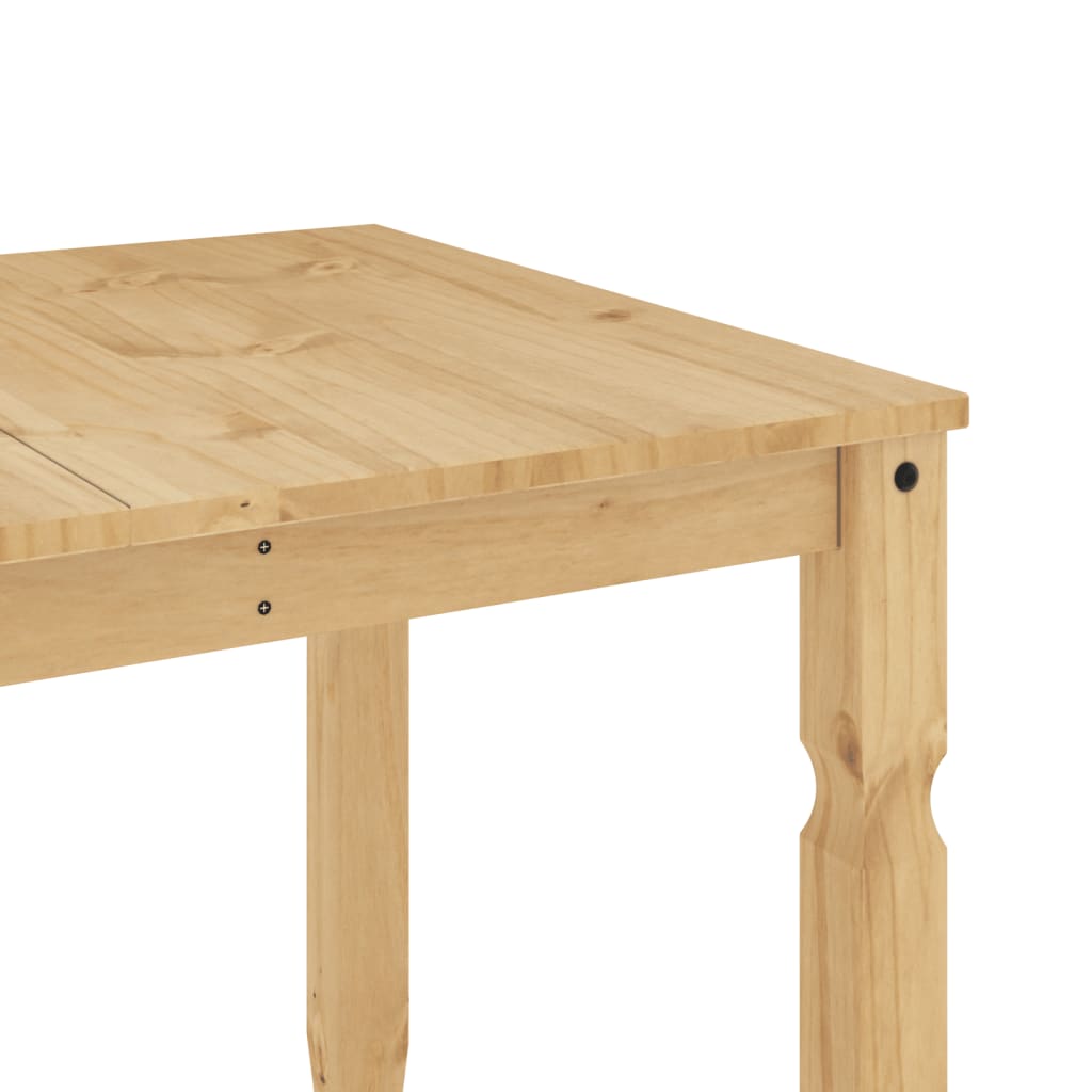 Dining Table Corona 160x80x75 cm Solid Wood Pine