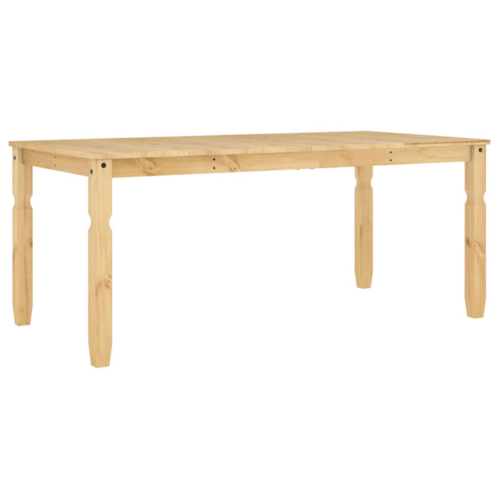 Dining Table Corona 180x90x75 cm Solid Wood Pine