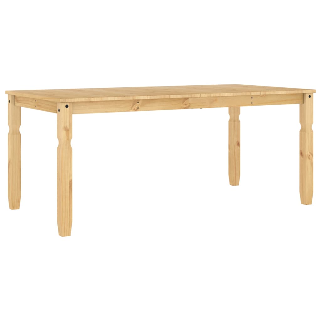 Dining Table Corona 180x90x75 cm Solid Wood Pine