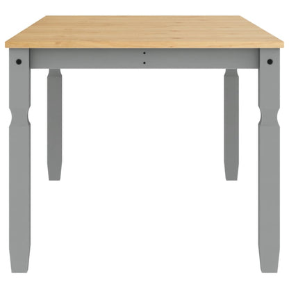 Dining Table Corona Grey 180x90x75 cm Solid Wood Pine