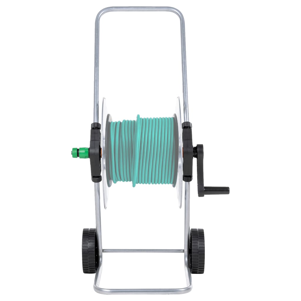 Hose Reel Cart for 50 m 1/2" or 35 m 3/4" Hose Steel