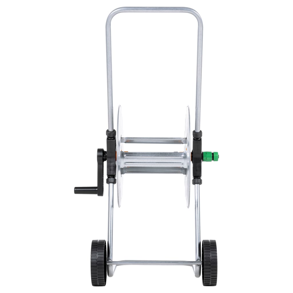 Hose Reel Cart for 50 m 1/2" or 35 m 3/4" Hose Steel