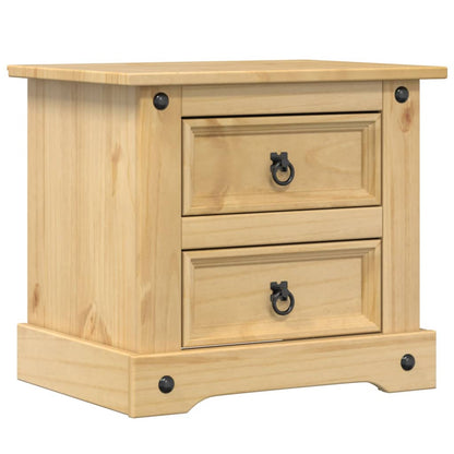 Bedside Cabinet Corona 53x39x50 cm Solid Wood Pine