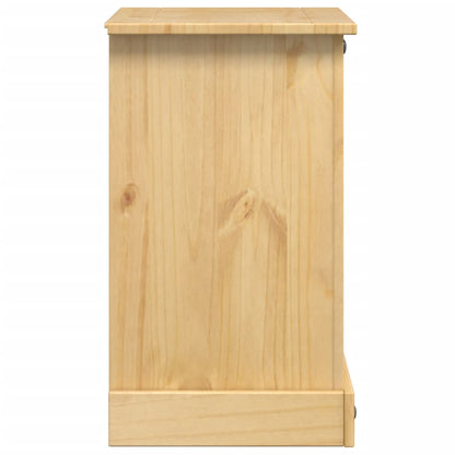 Bedside Cabinet Corona 53x39x66 cm Solid Wood Pine