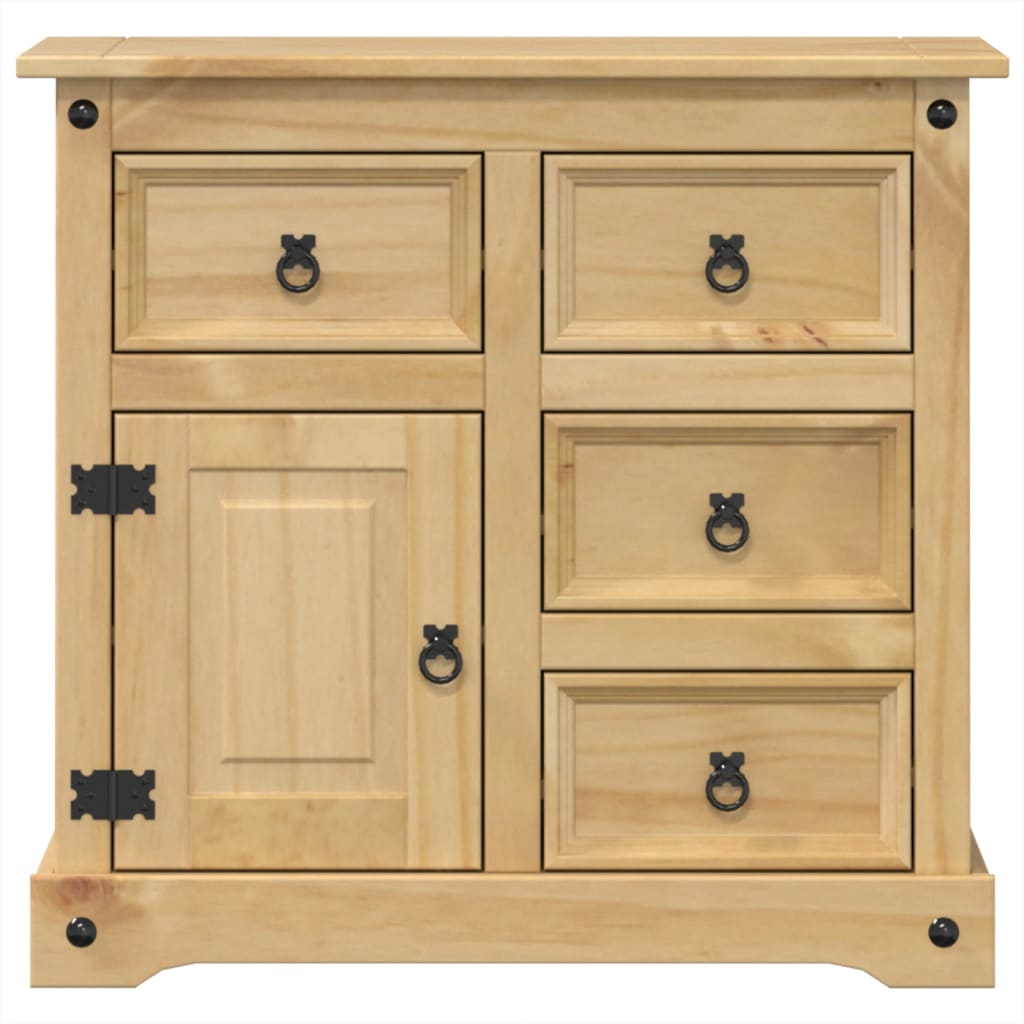 Sideboard Corona 87x40x76 cm Solid Wood Pine