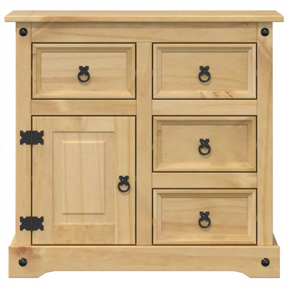 Sideboard Corona 87x40x76 cm Solid Wood Pine