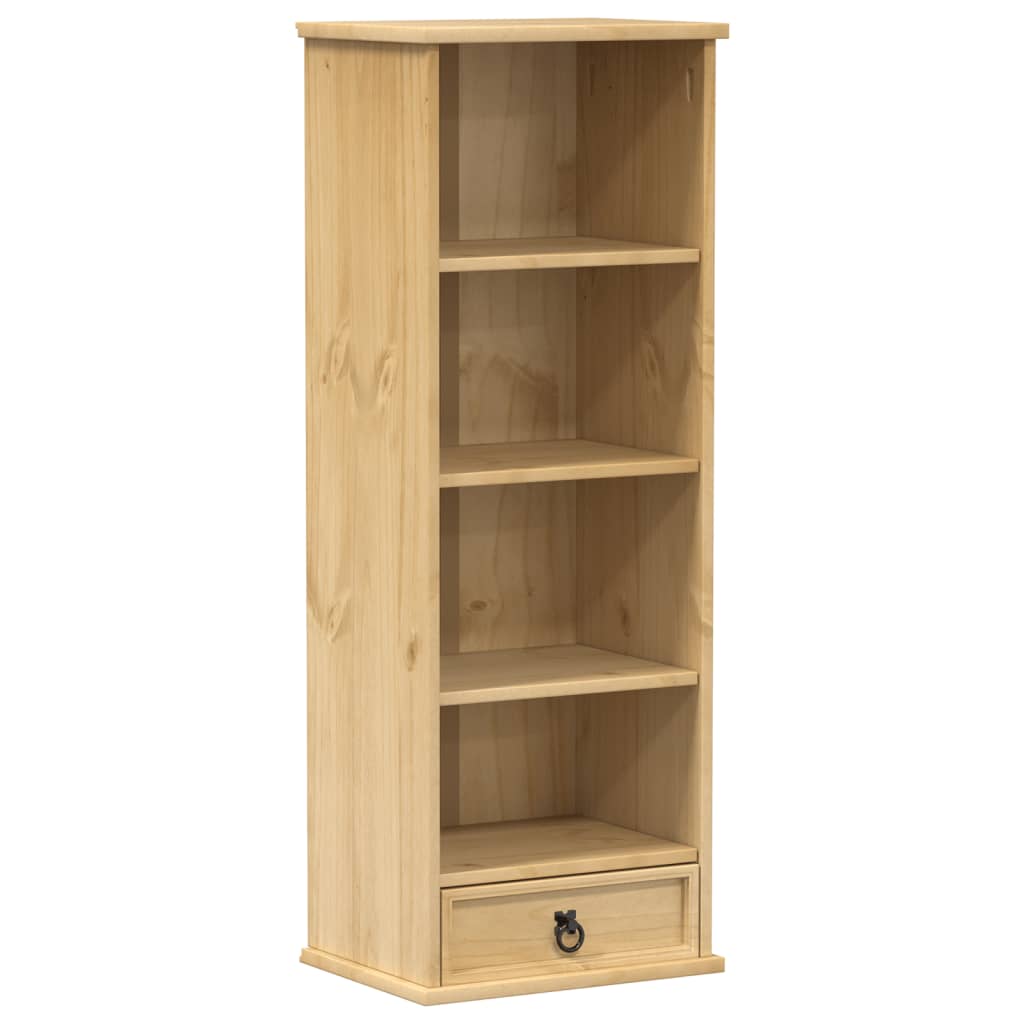 CD Cabinet Corona 40x30x110 cm Solid Wood Pine