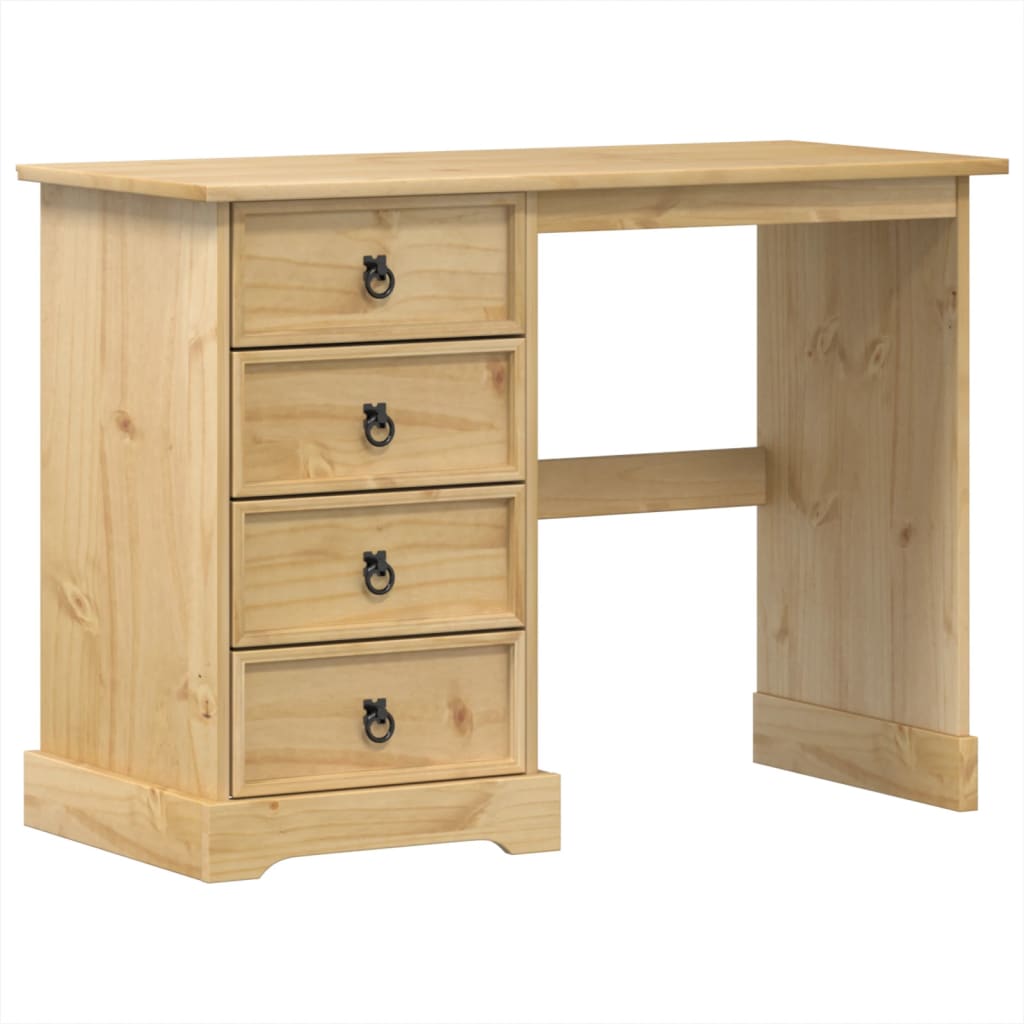 Dressing Table Corona104x47x75 cm Solid Wood Pine