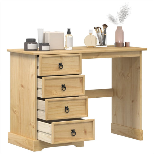 Dressing Table Corona104x47x75 cm Solid Wood Pine