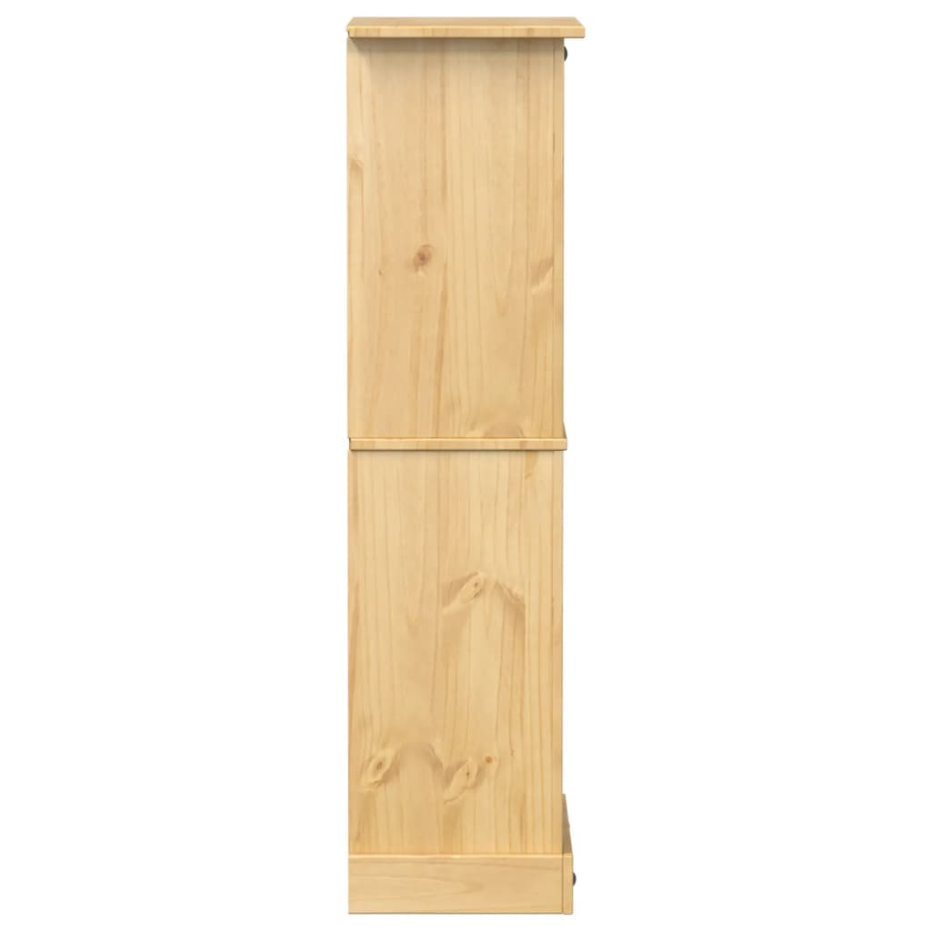 Wine Rack Corona 56x35x120 cm Solid Wood Pine