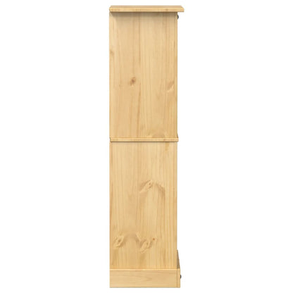 Wine Rack Corona 56x35x120 cm Solid Wood Pine