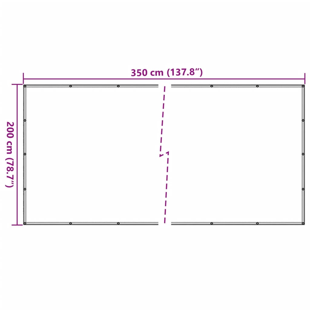 Trailer Net Green 2x3.5 m HDPE