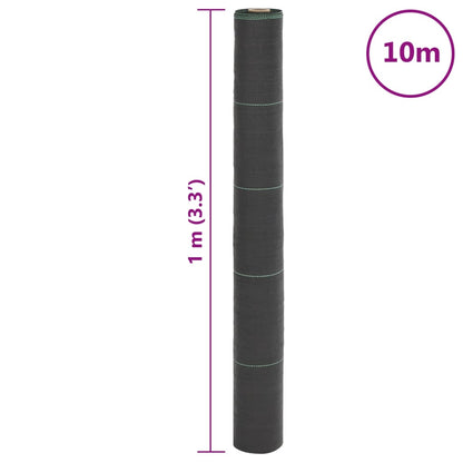 Weed Membrane Black 1x10 m PP