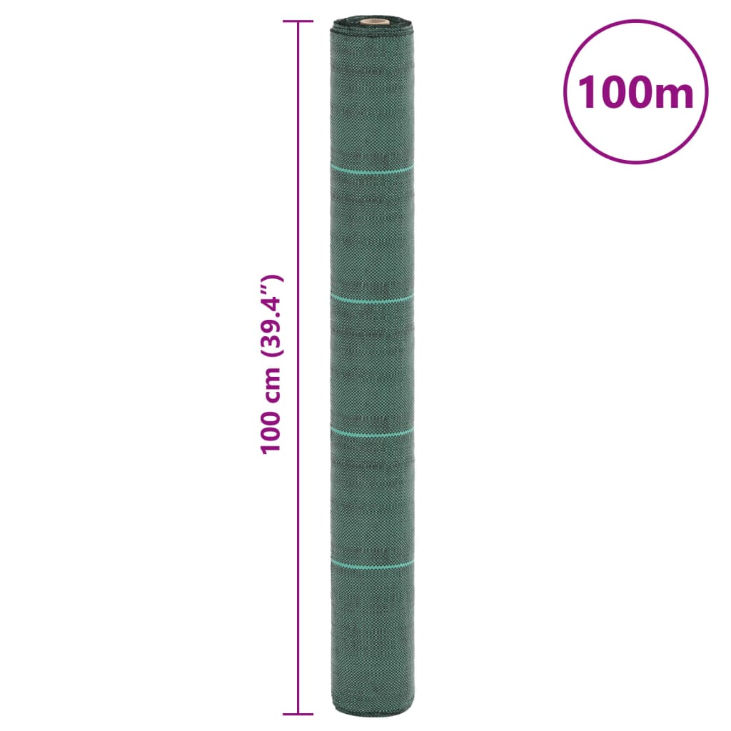 Weed Membrane Green 1x100 m PP