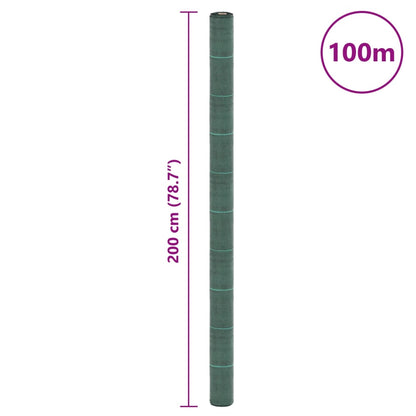 Weed Membrane Green 2x100 m PP