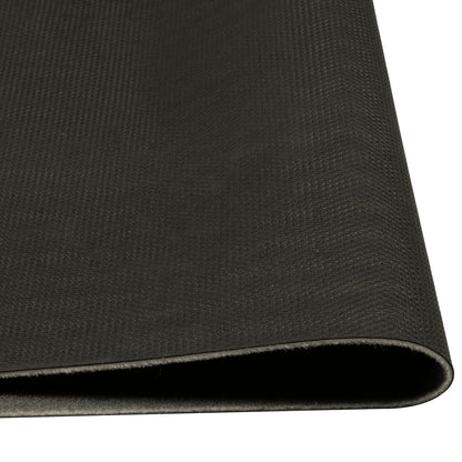 Kitchen Rug Washable Morning Black 45x150 cm Velvet