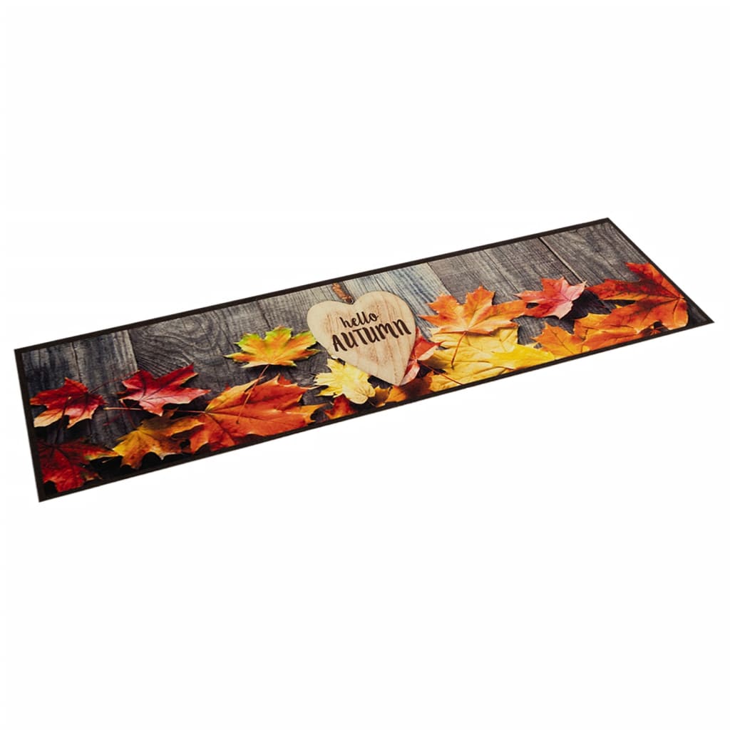 Kitchen Rug Washable Autumn 60x300 cm Velvet