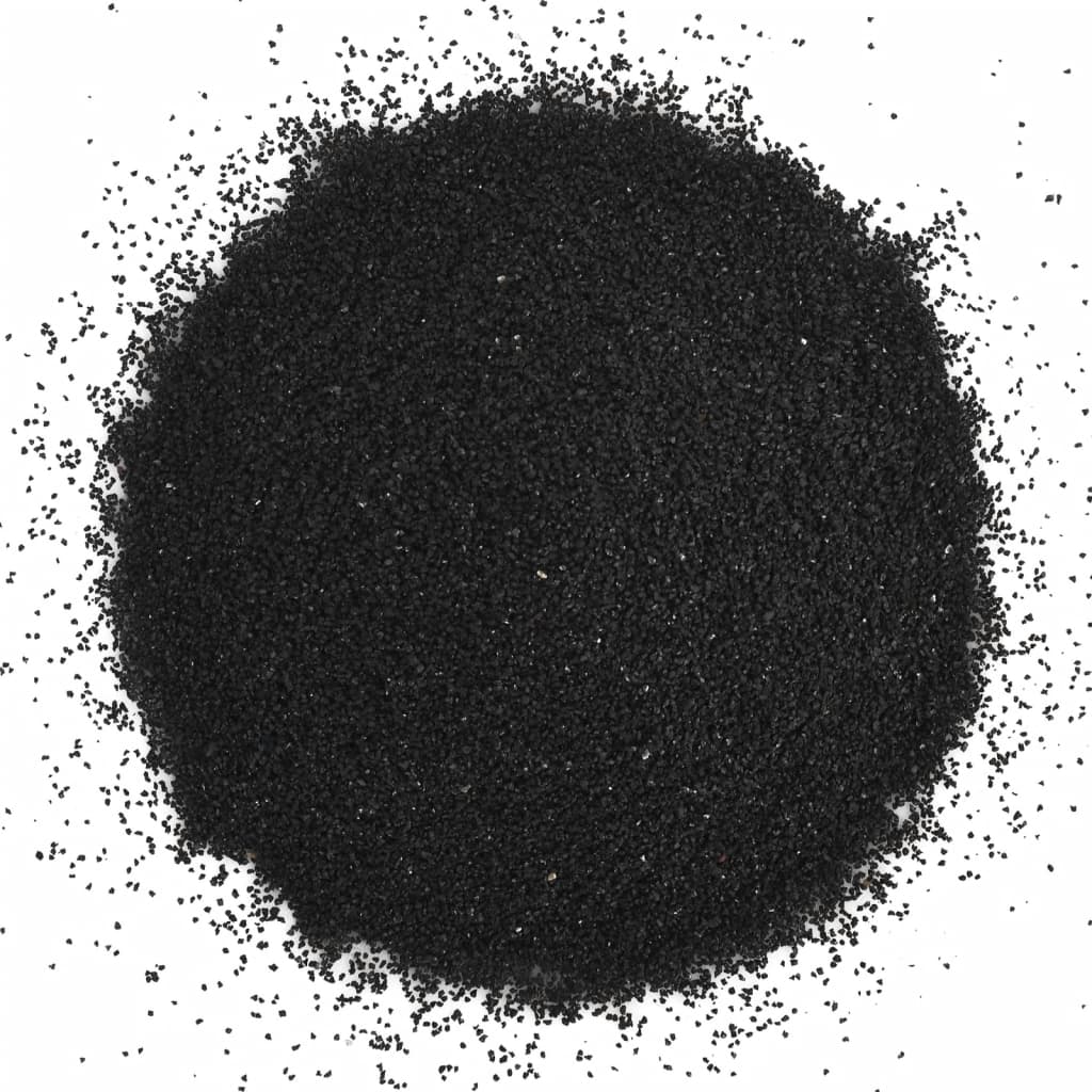 Aquarium Sand 25 kg Black 0.2-2 mm