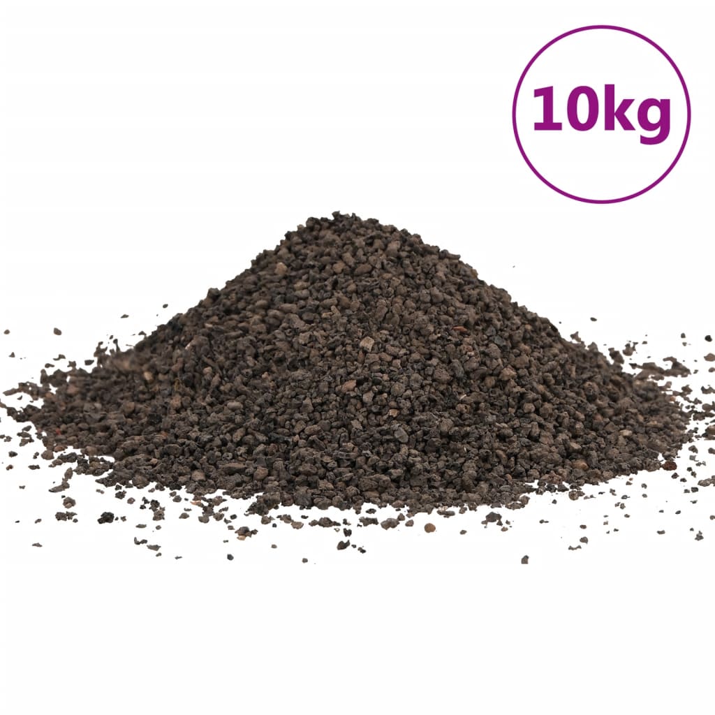 Basalt Gravel 10 kg Black 1-3 mm