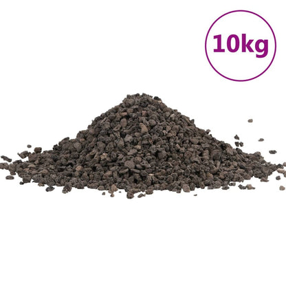 Basalt Gravel 10 kg Black 5-8 mm