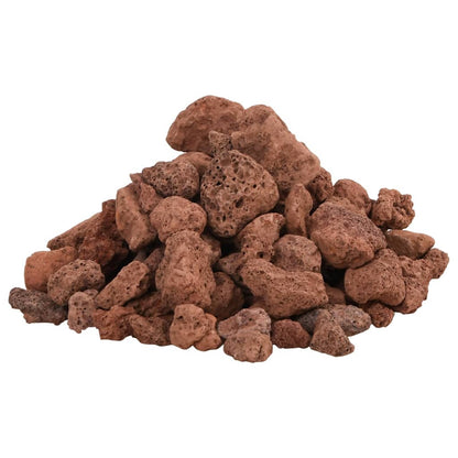 Volcanic Rocks 10 kg Red 1-2 cm