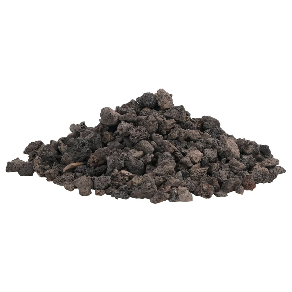 Volcanic Rocks 10 kg Black 1-2 cm