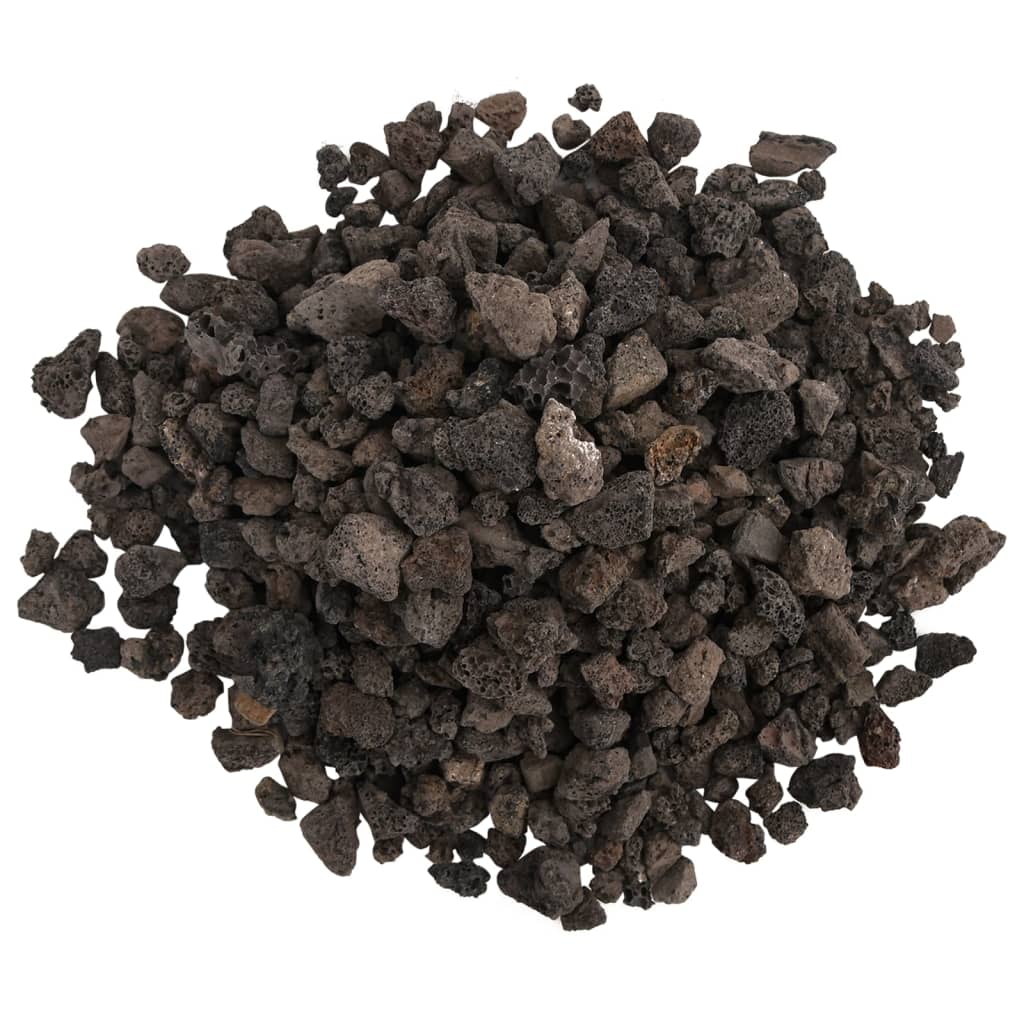 Volcanic Rocks 10 kg Black 1-2 cm