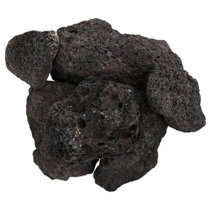 Volcanic Rocks 25 kg Black 10-30 cm