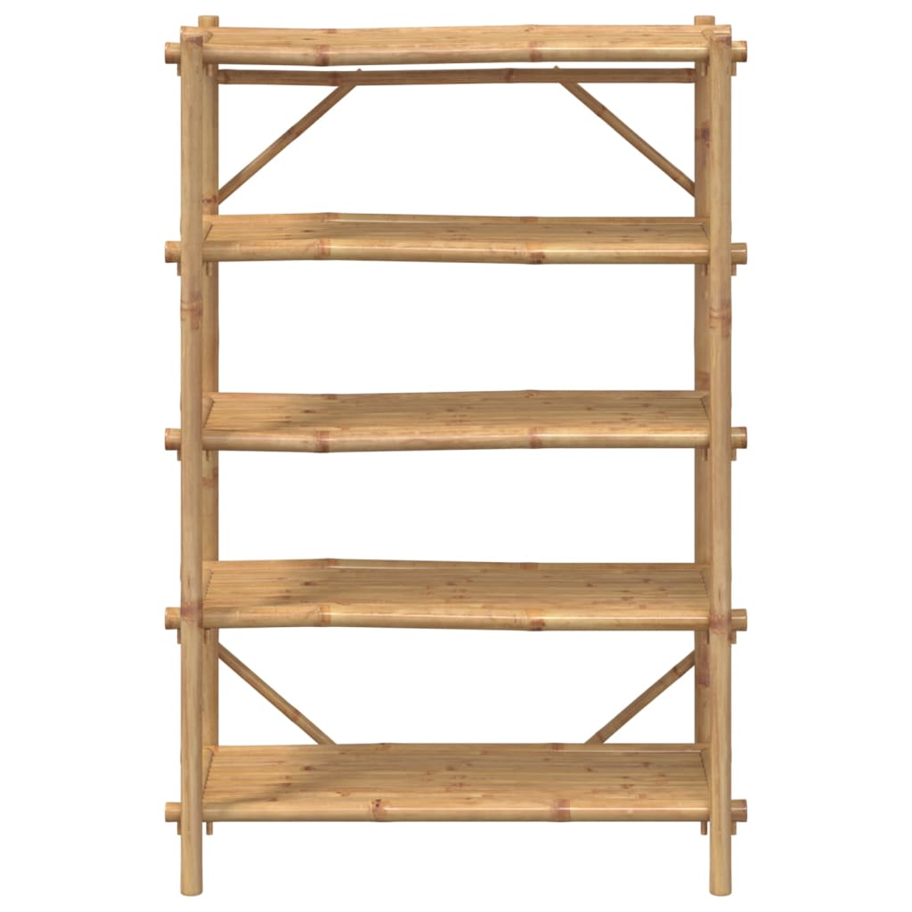 5-Layer Shelf 100x40x150 cm Bamboo