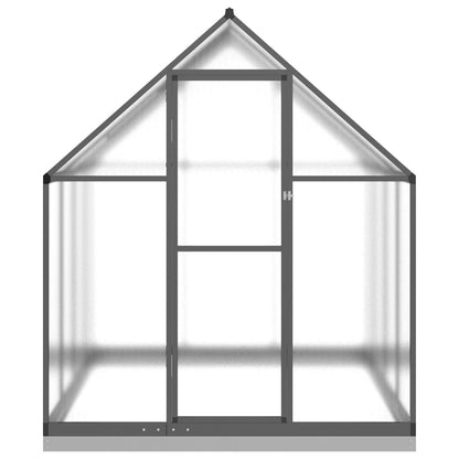 Greenhouse with Base Frame Anthracite 224x169x202 cm Aluminium